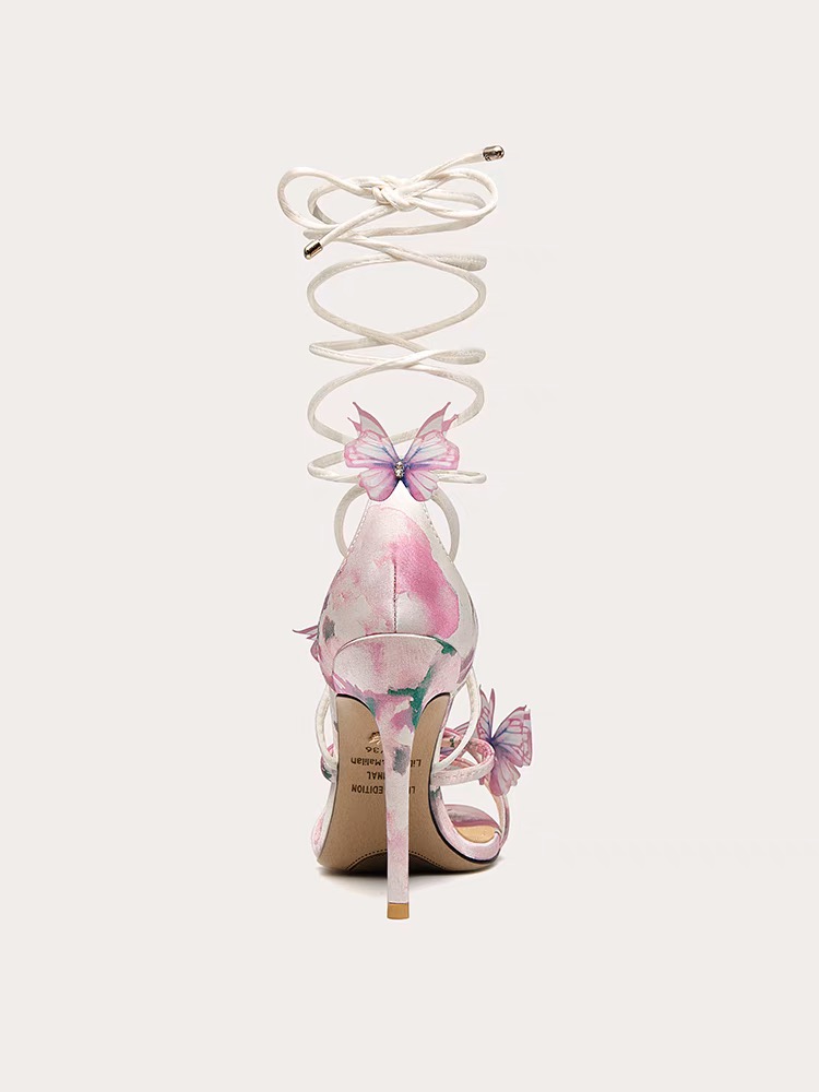 Summer butterfly sandal shoes X Lily Wei