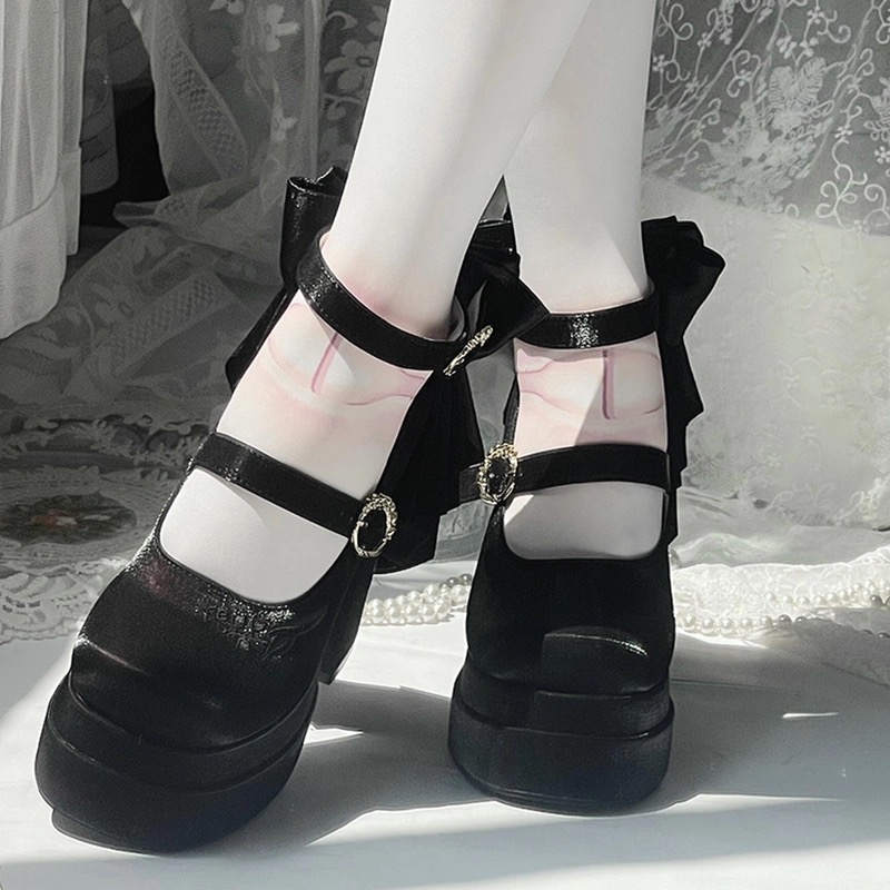Satin Mary Jane Shoes X Dreamland