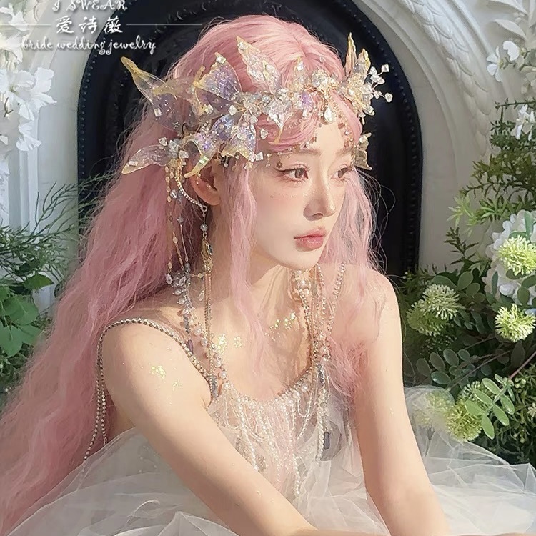 Mermaid accessory set ( Set includes: crown and mermaid ears )