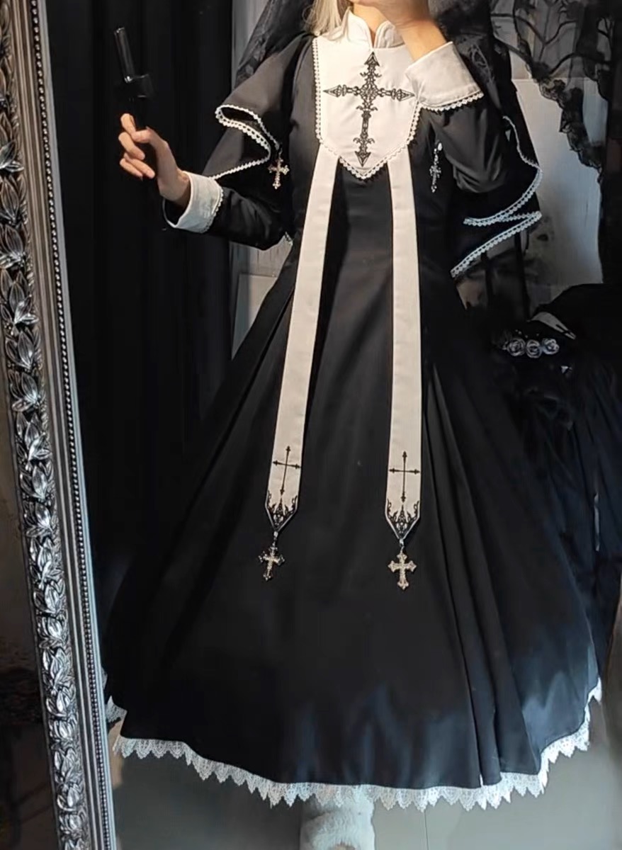 Lolita puffy skirt 70 cm long