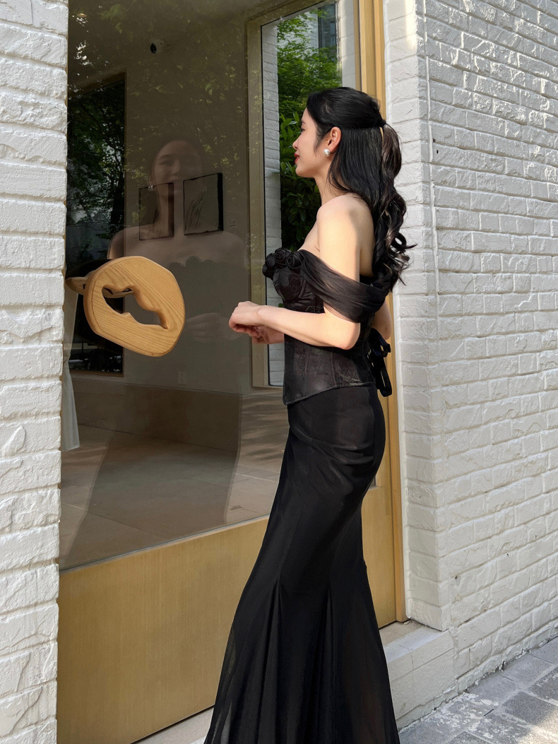 Classic French designed dress X sorozién