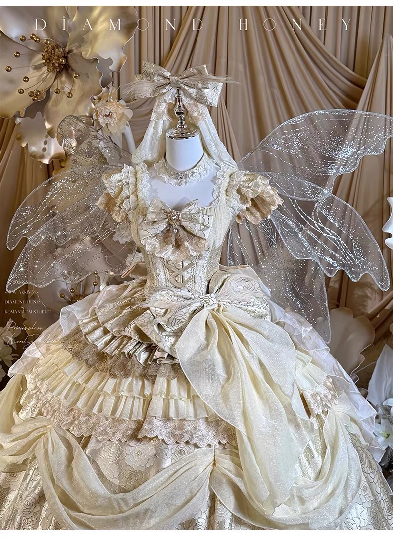Sparrow Fairy - White Gold by Diamond Honey