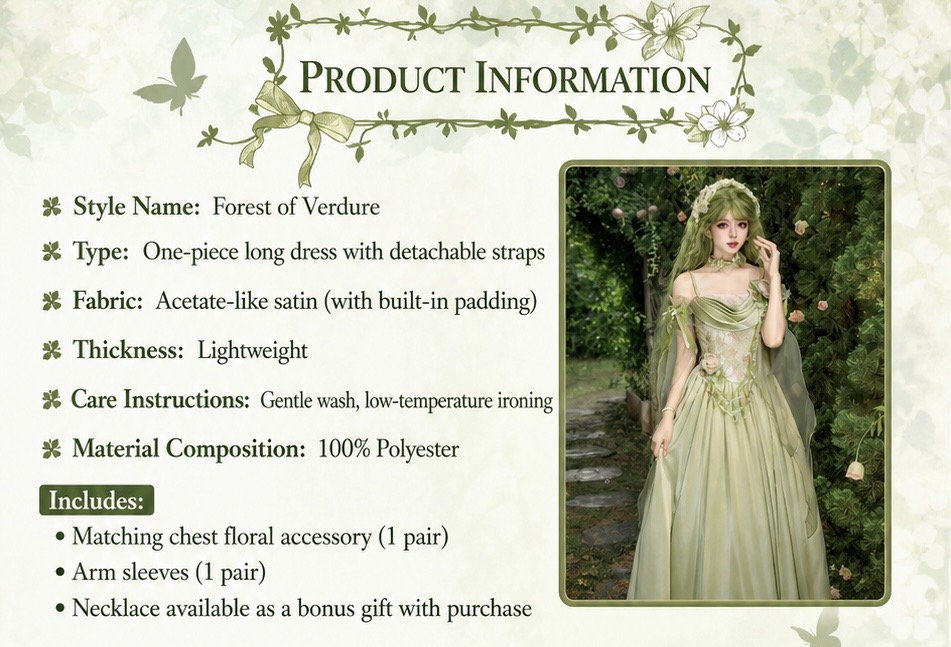 ( Pre Order )Forest of Verdure by MIAOW LOOK