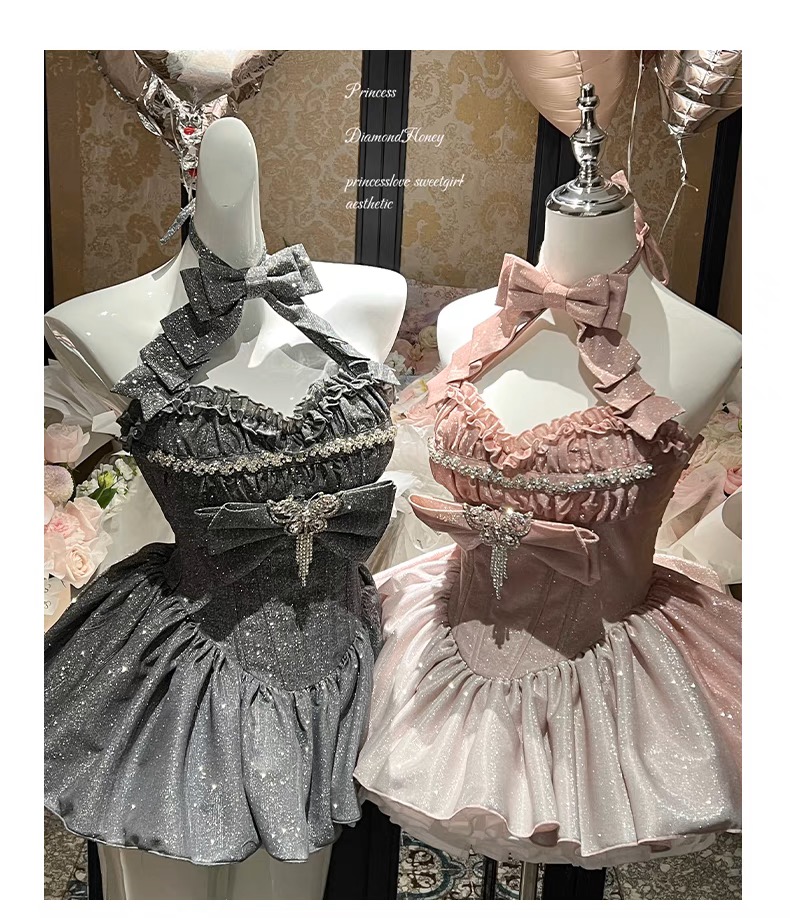 ( This link is available dress )Paris fragrance X Diamond Sweetheart