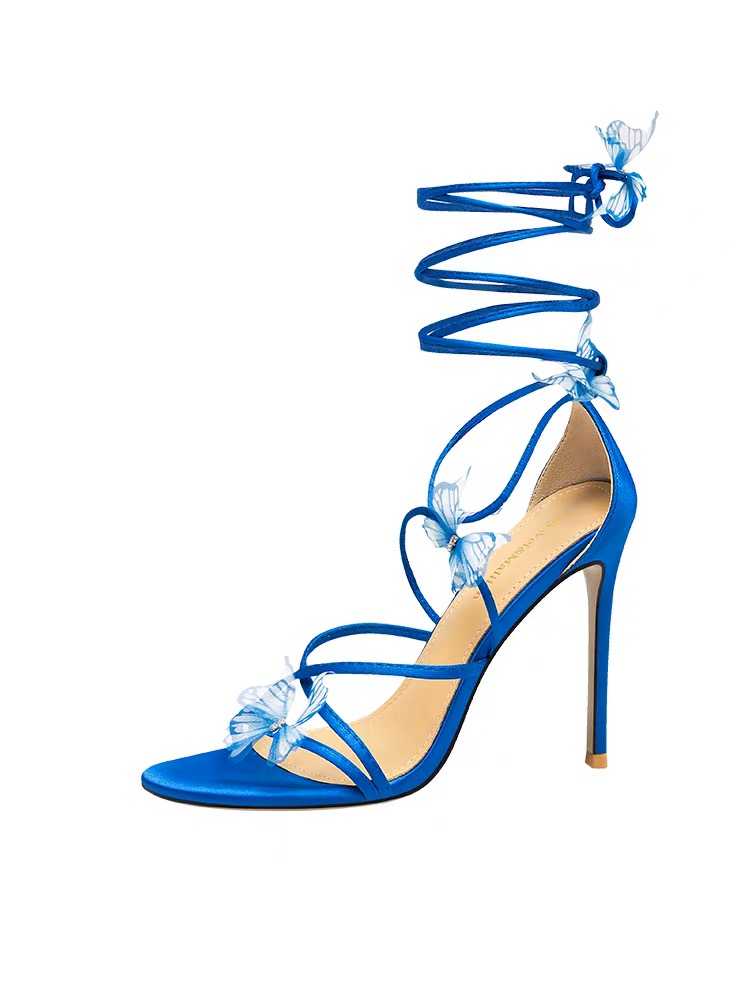 Summer butterfly sandal shoes X Lily Wei