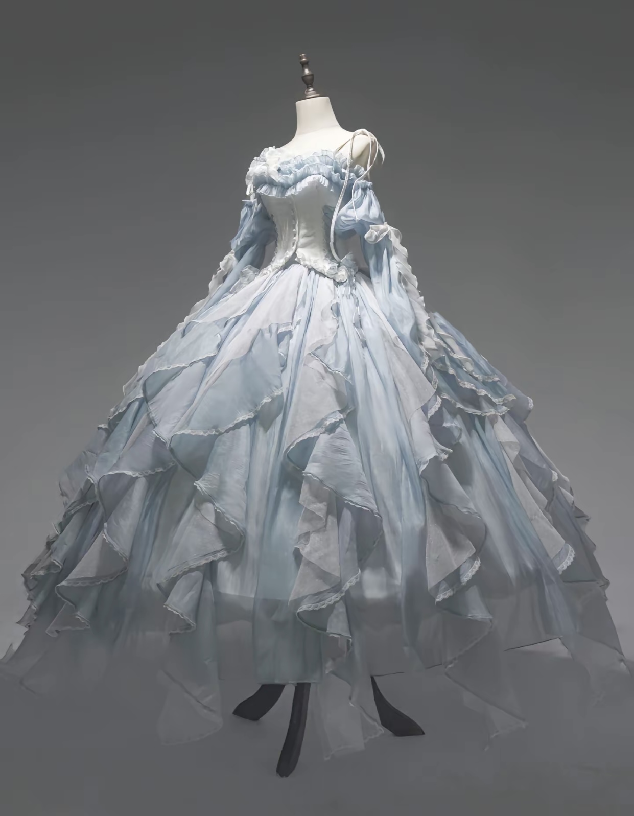( Pre Order ) Flower goddess wedding dress X Stars don't sleep