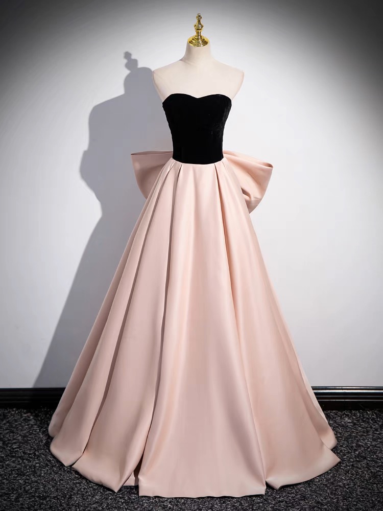 Black pink party dress BP20