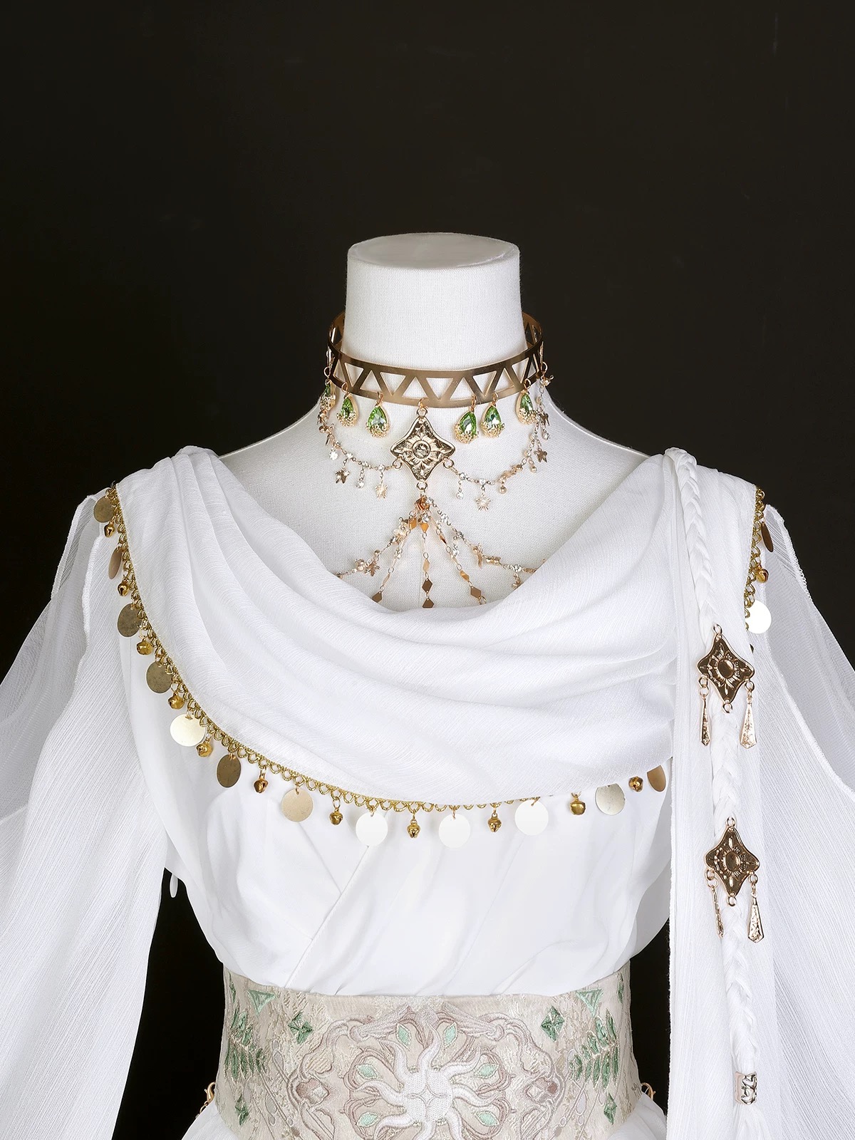 Holy Tree of Prosperity Greek goddess dress