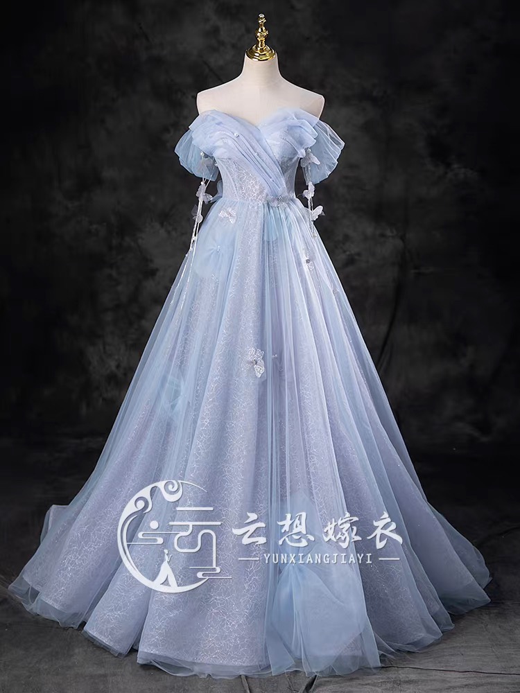 Blue Prom Dress B20