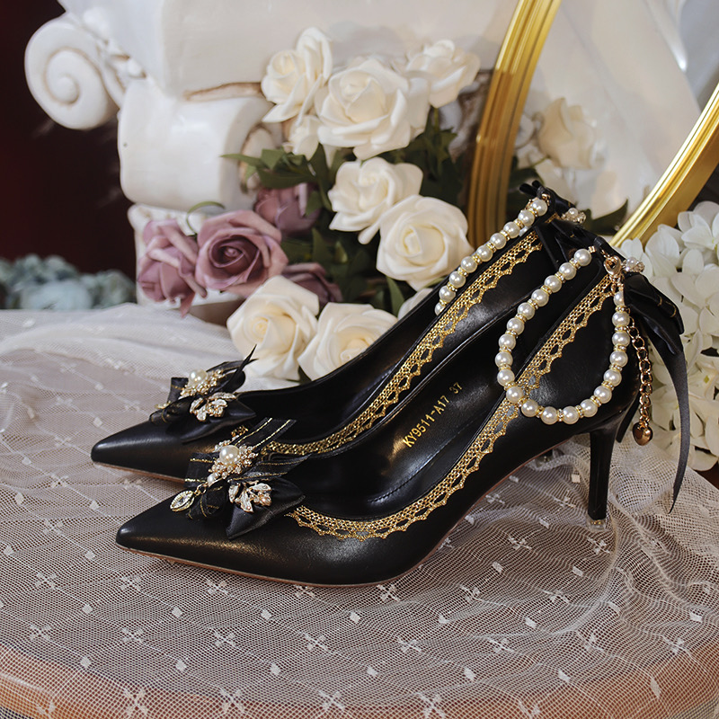 ( Pre Order 15 days ) Lolita wedding shoes X One Night