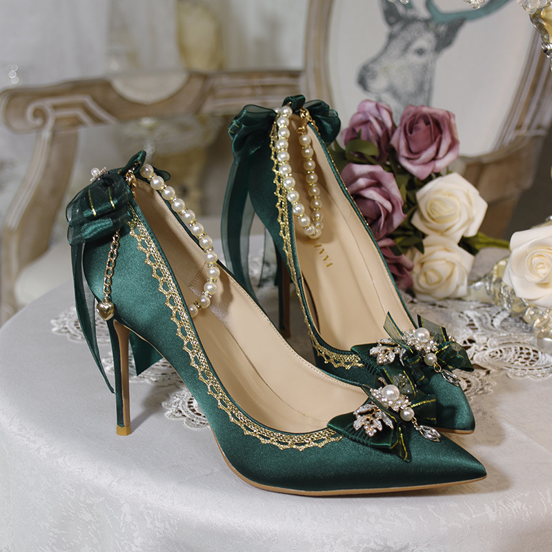 ( Pre Order 15 days ) Lolita wedding shoes X One Night