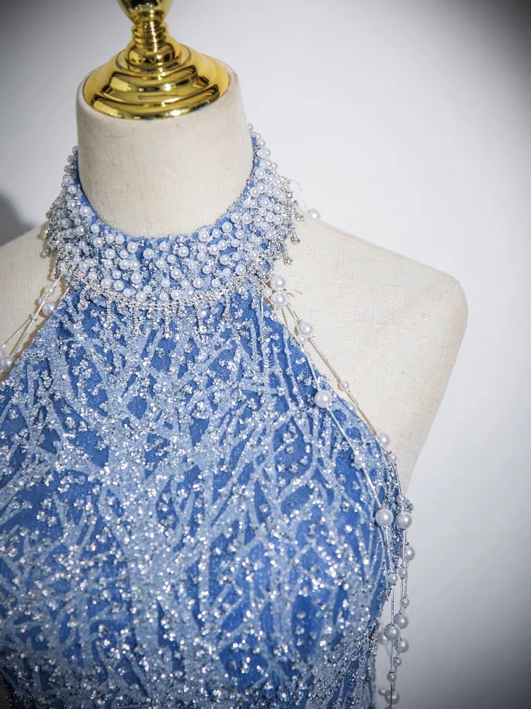 Blue Prom Dress B70