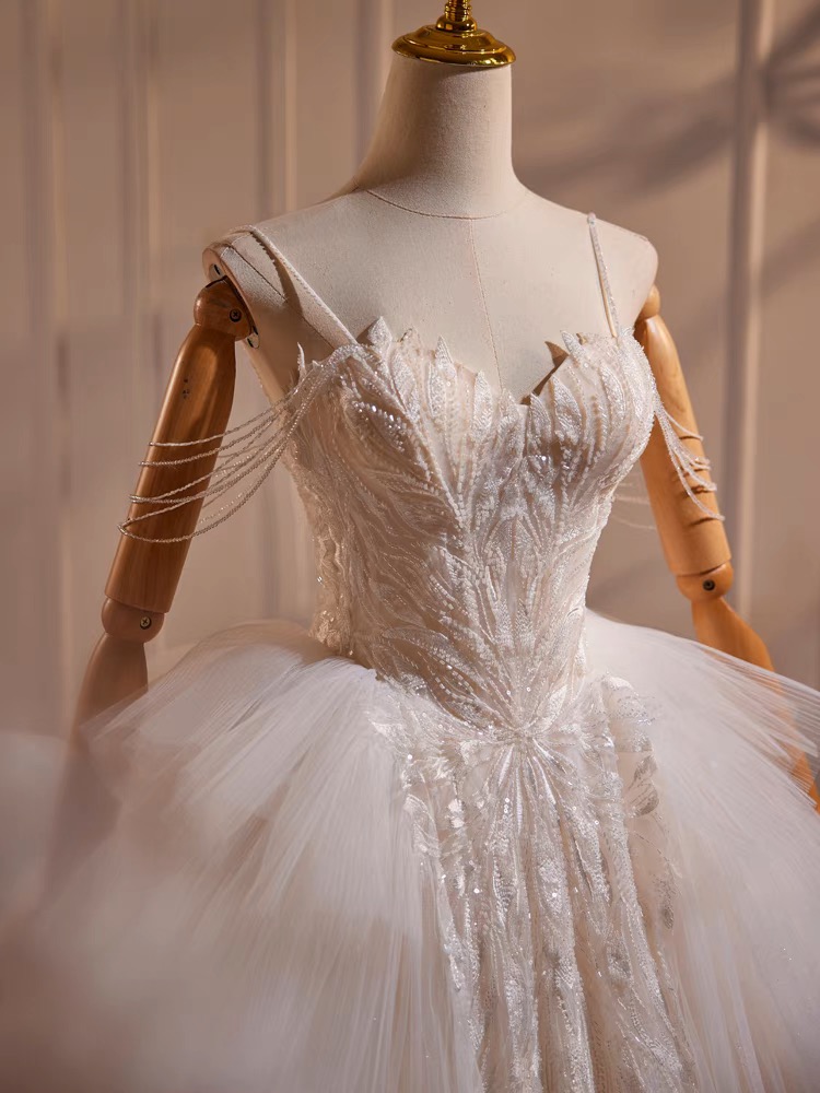 High-end bridal evening gown X LJFD