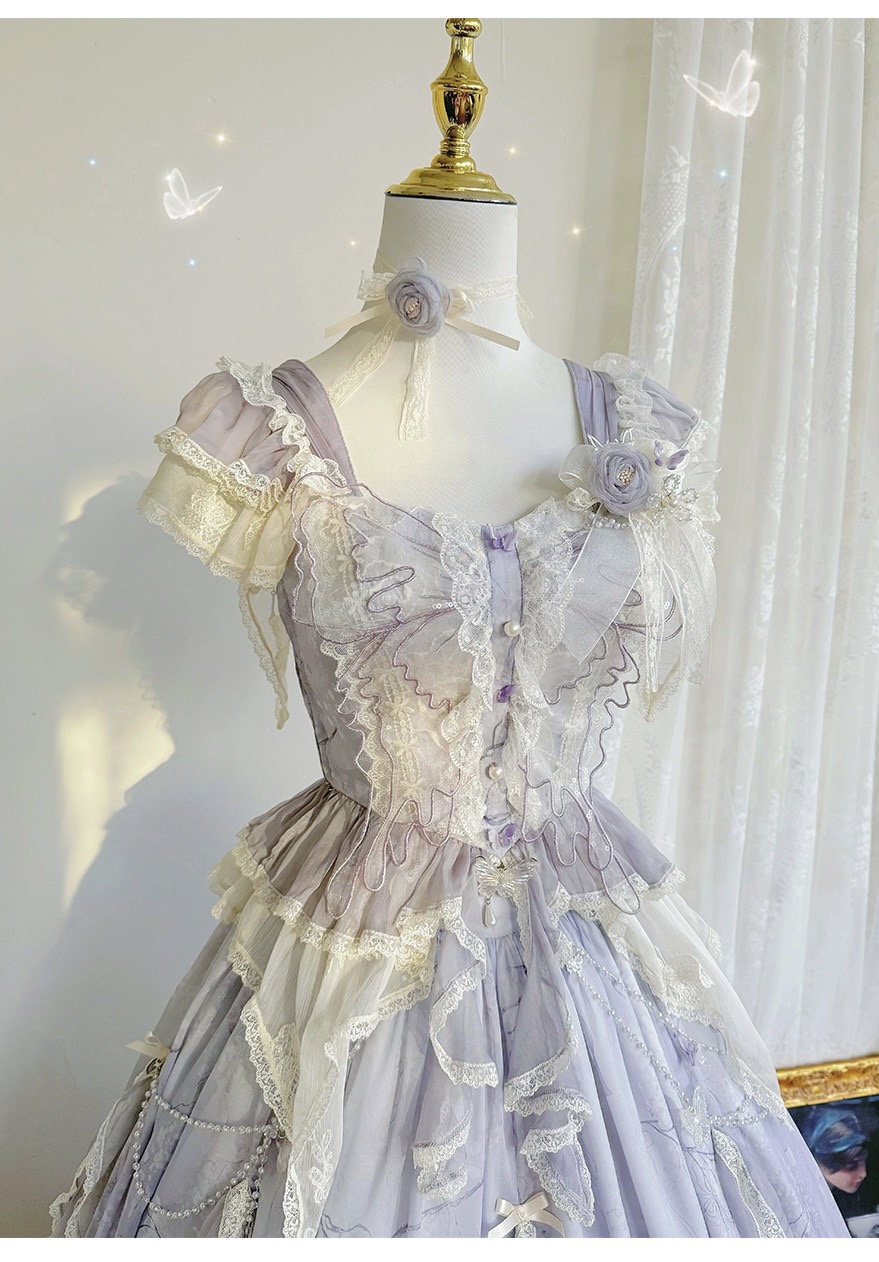 ( Stop Selling ) Butterflies fly gently X Star Cat lolita