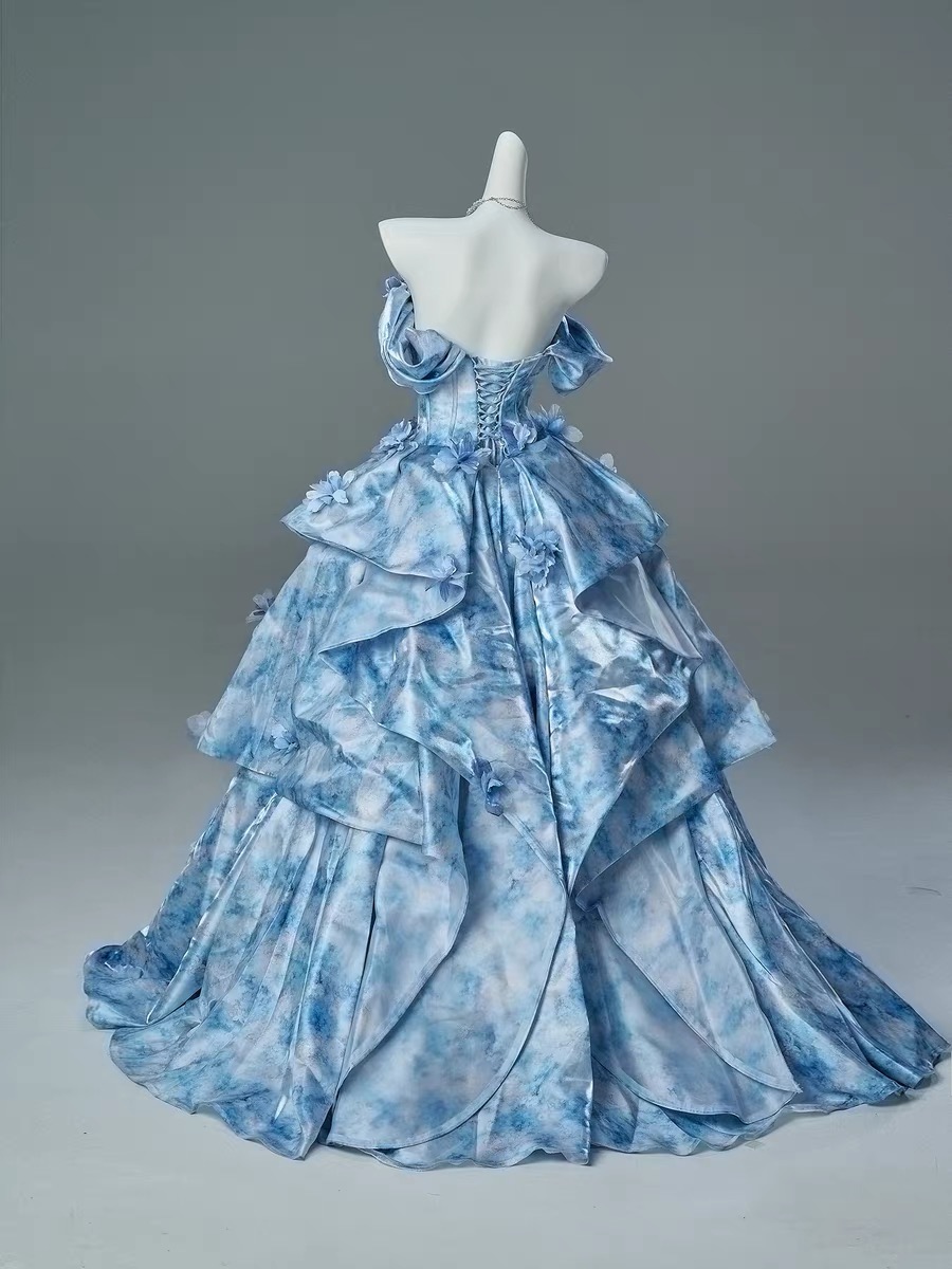 Na Yi's Floral Gown by CrossQueen