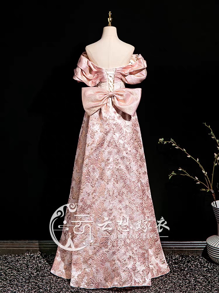 Pink evening dress P150