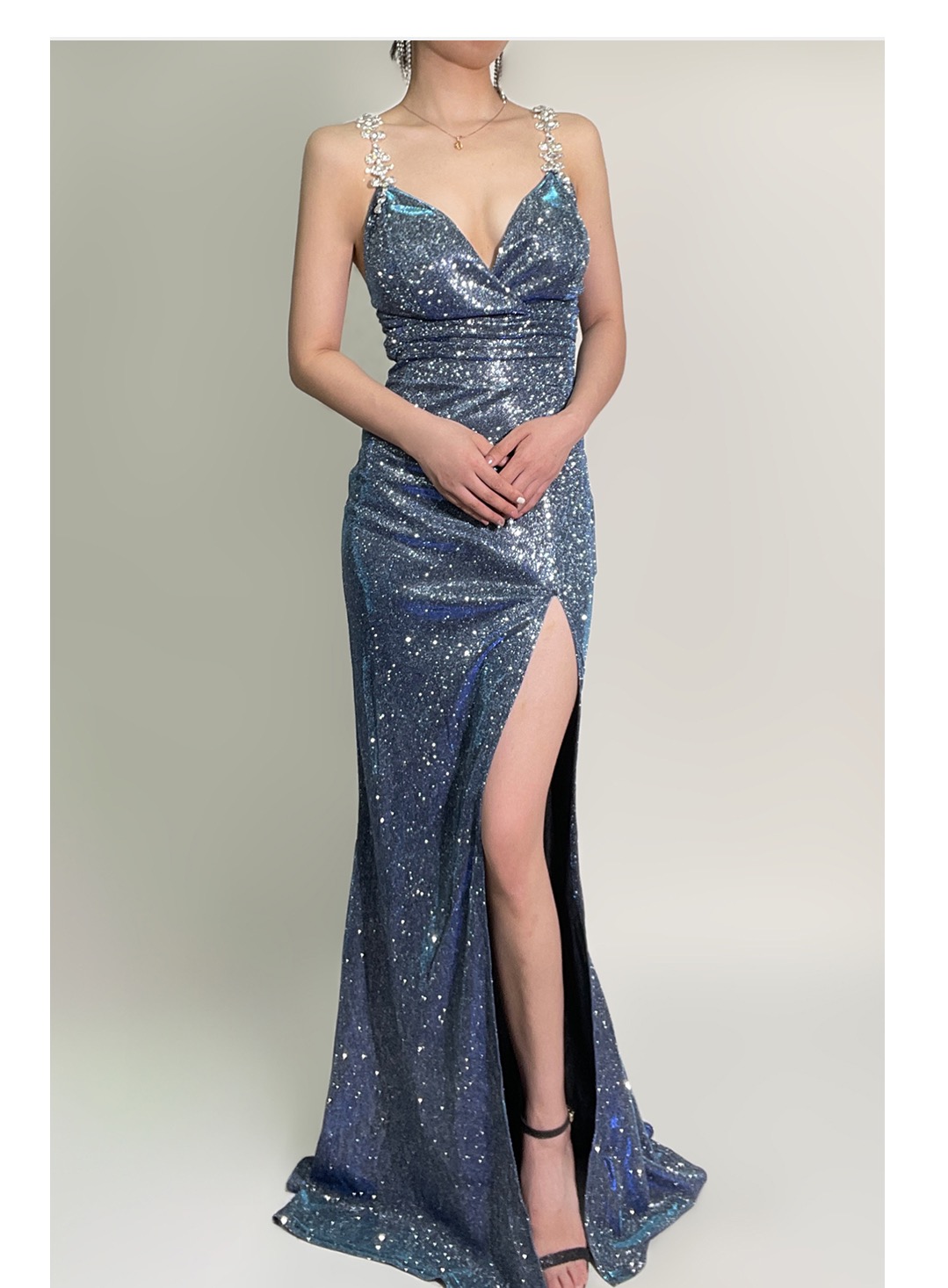 Bling evening gown