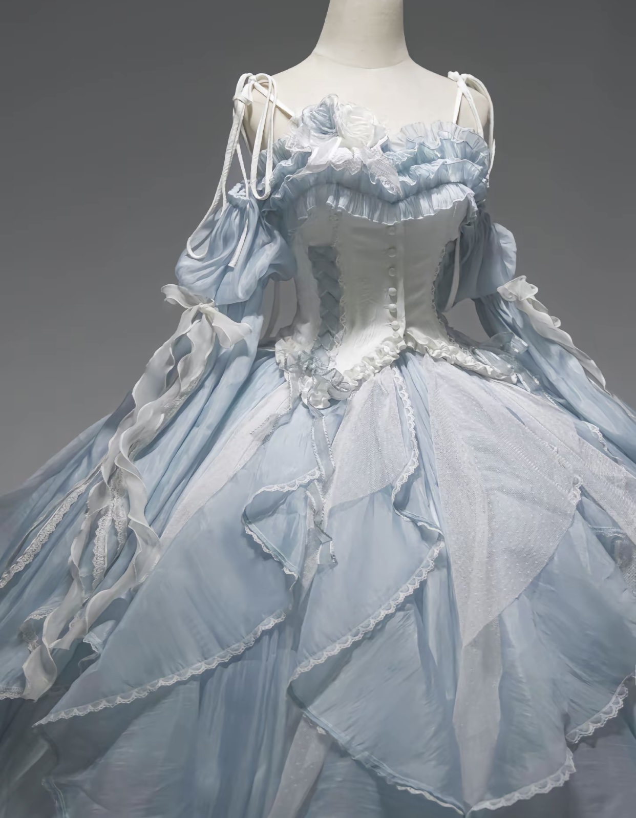 ( Pre Order ) Flower goddess wedding dress X Stars don't sleep