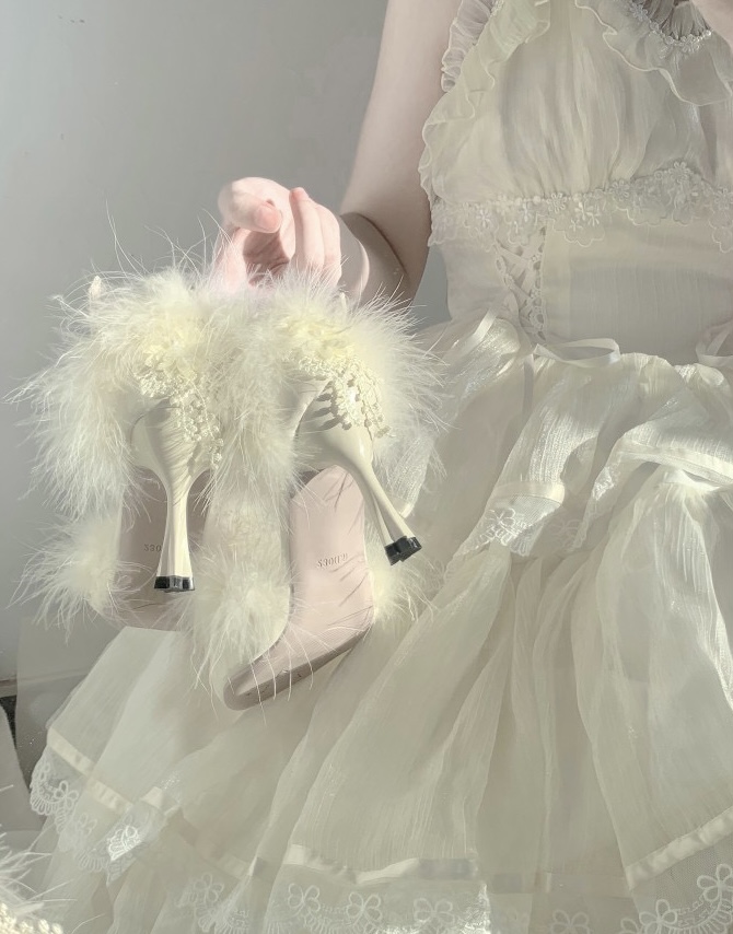 Furry lolita shoes X Xiao Yaojing