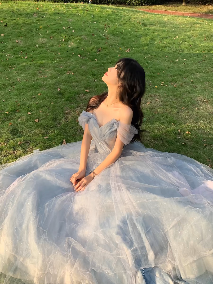 Blue Prom Dress B20