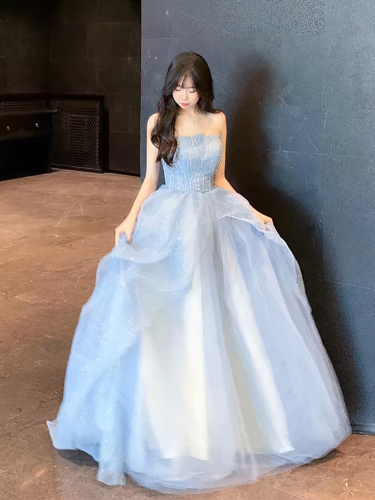 Blue Prom Dress B10