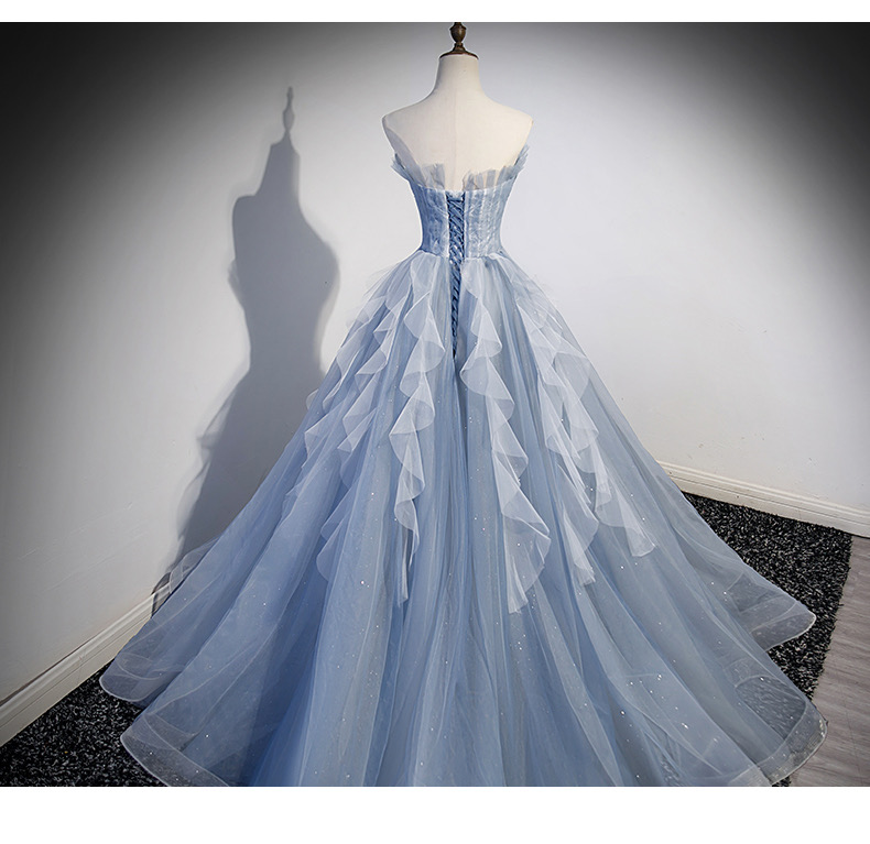 Blue Prom Dress B30