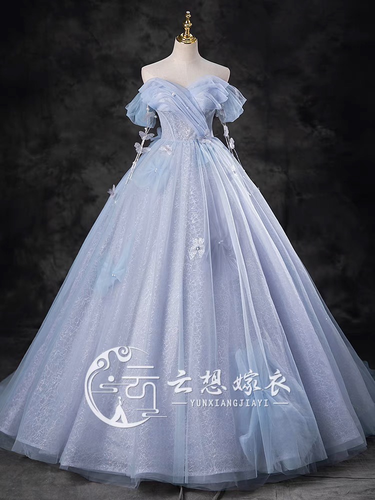 Blue Prom Dress B20