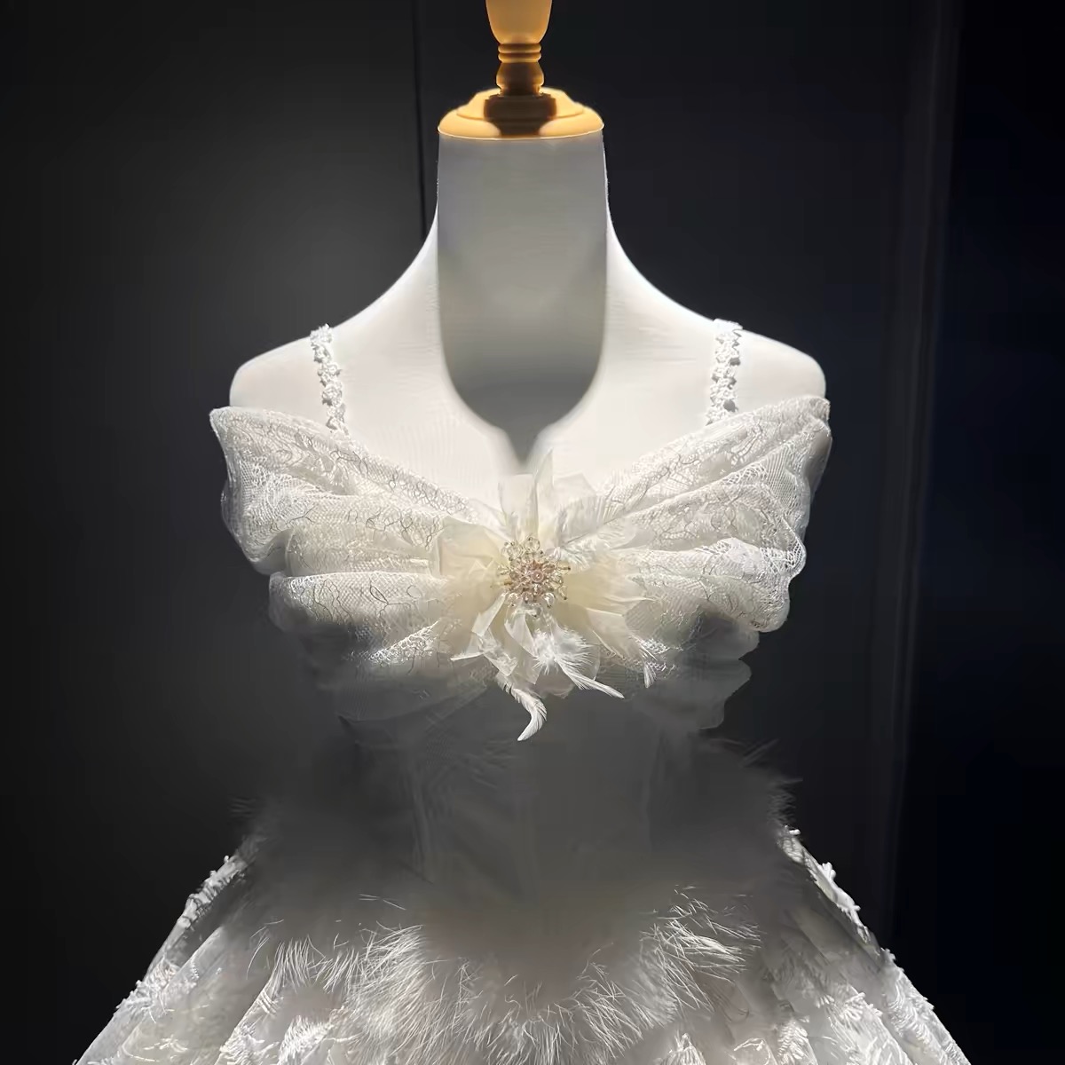 ( Pre Order ) White moonlight fairy dress X Sparkling original design