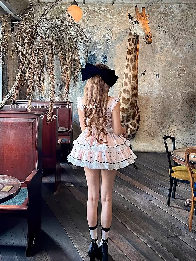 Doll feminine dress X Diamond Sweetheart