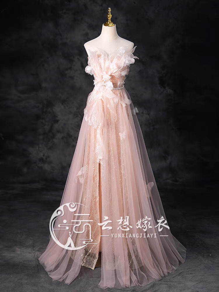 Pink evening dress P90