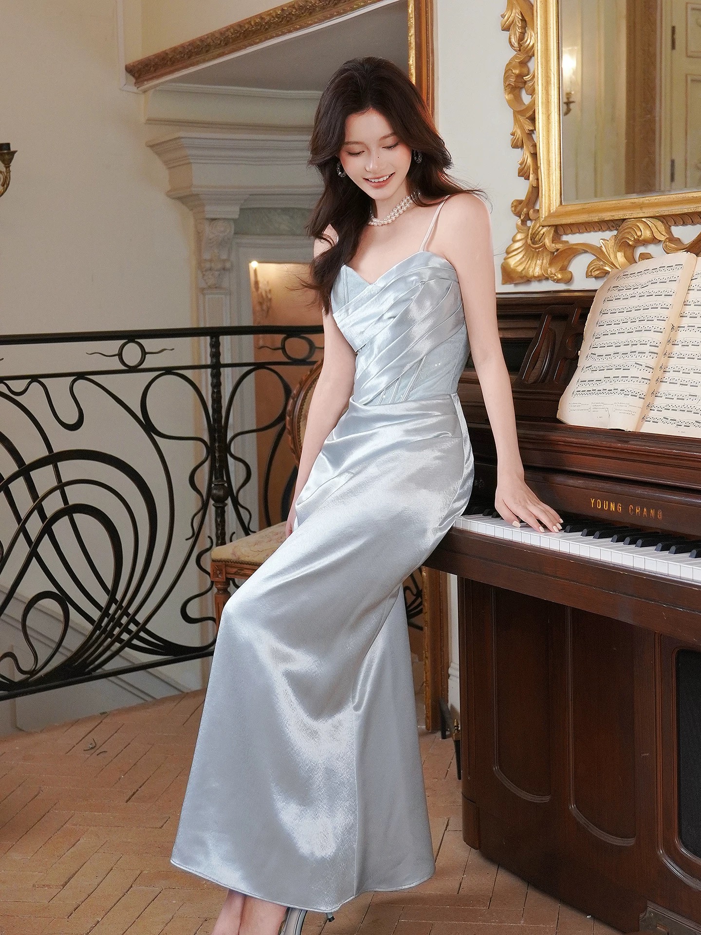 Galaxy under the moonlight by GJFD