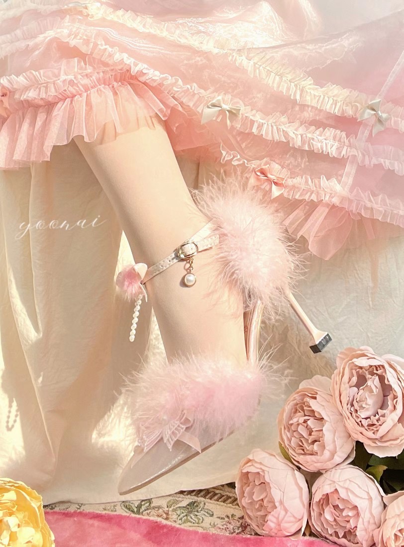 Furry lolita shoes X Xiao Yaojing