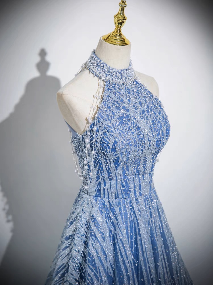 Blue Prom Dress B70