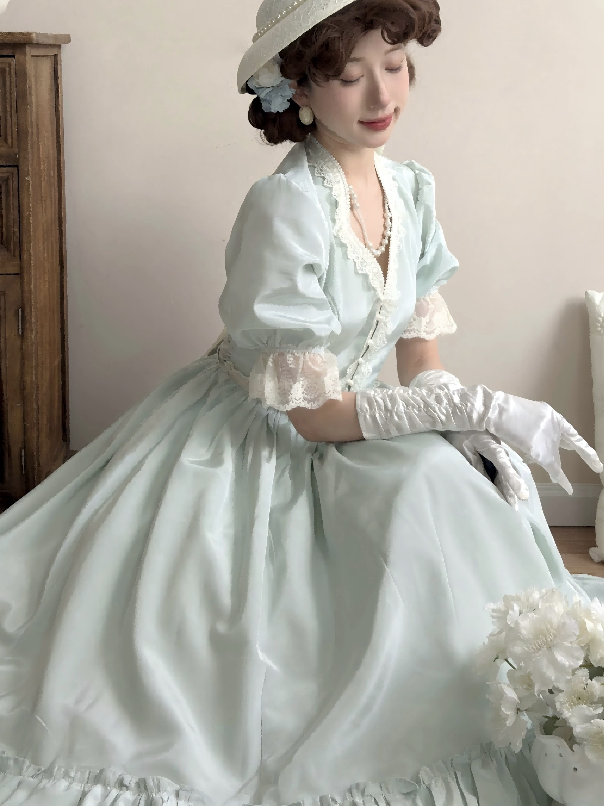 ( Stop Selling ) Classic Princess Dress VIN10 X Light Vintage