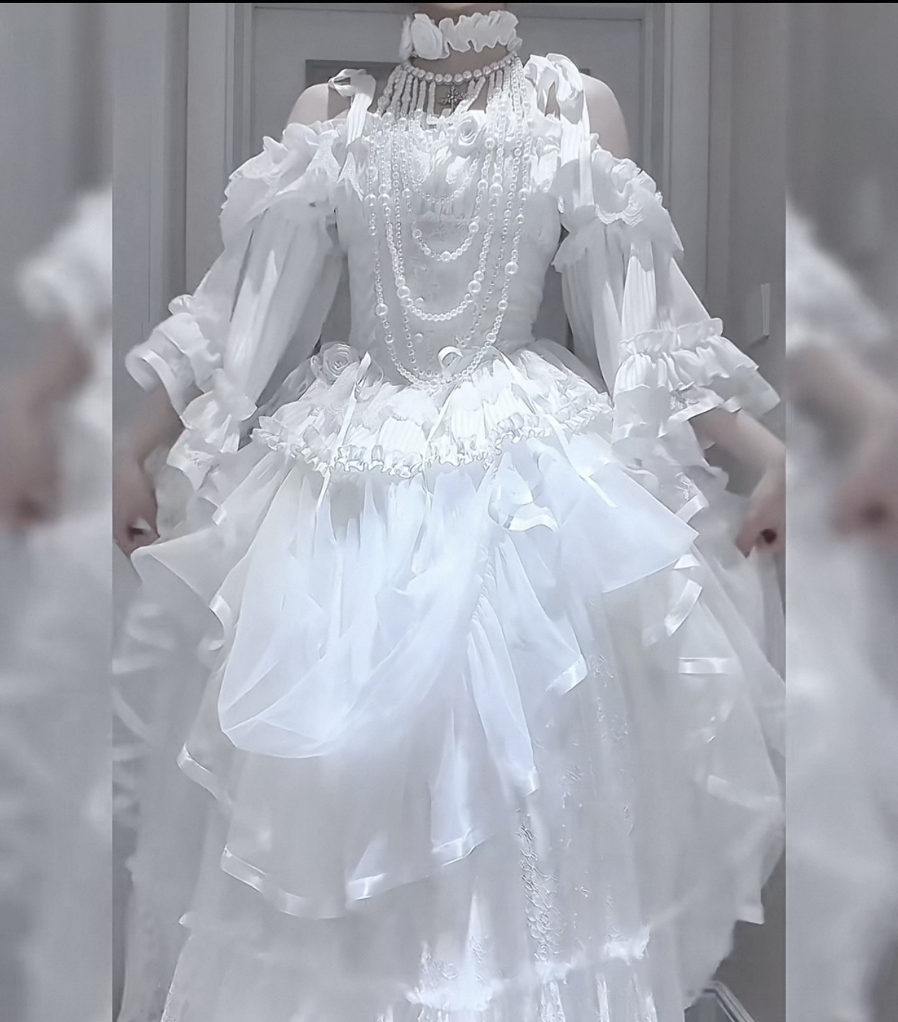 ( Pre Order ) Dark Gothic Corset Dress by Silent Manor