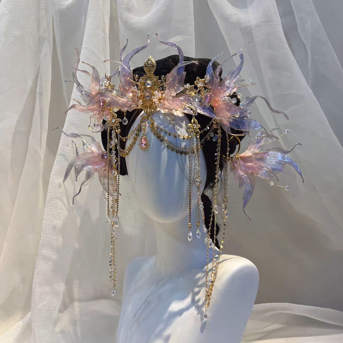 ( Out of stock )Fairy crown and ears set X Quingxin