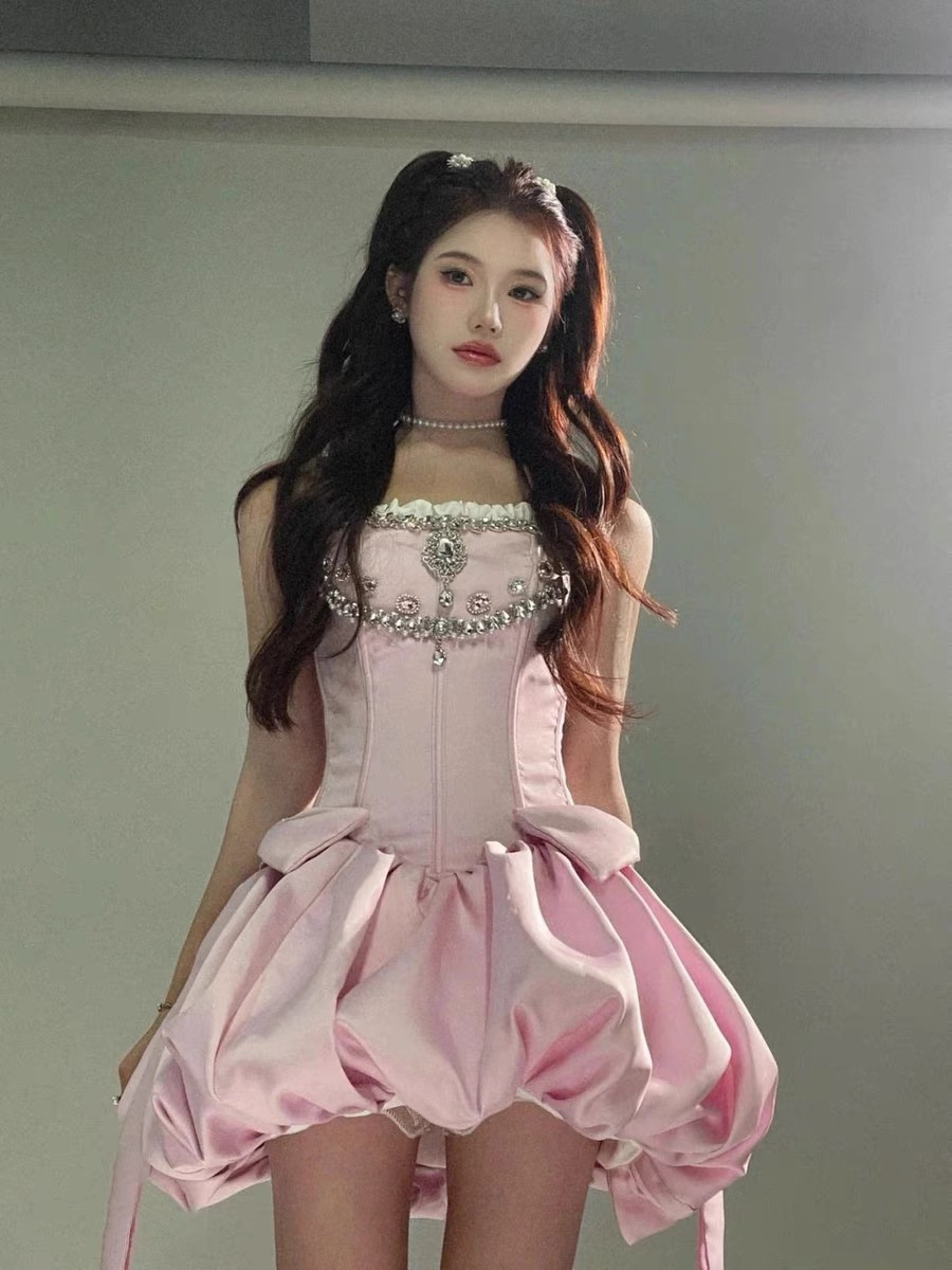 Blue / Pink dress for party