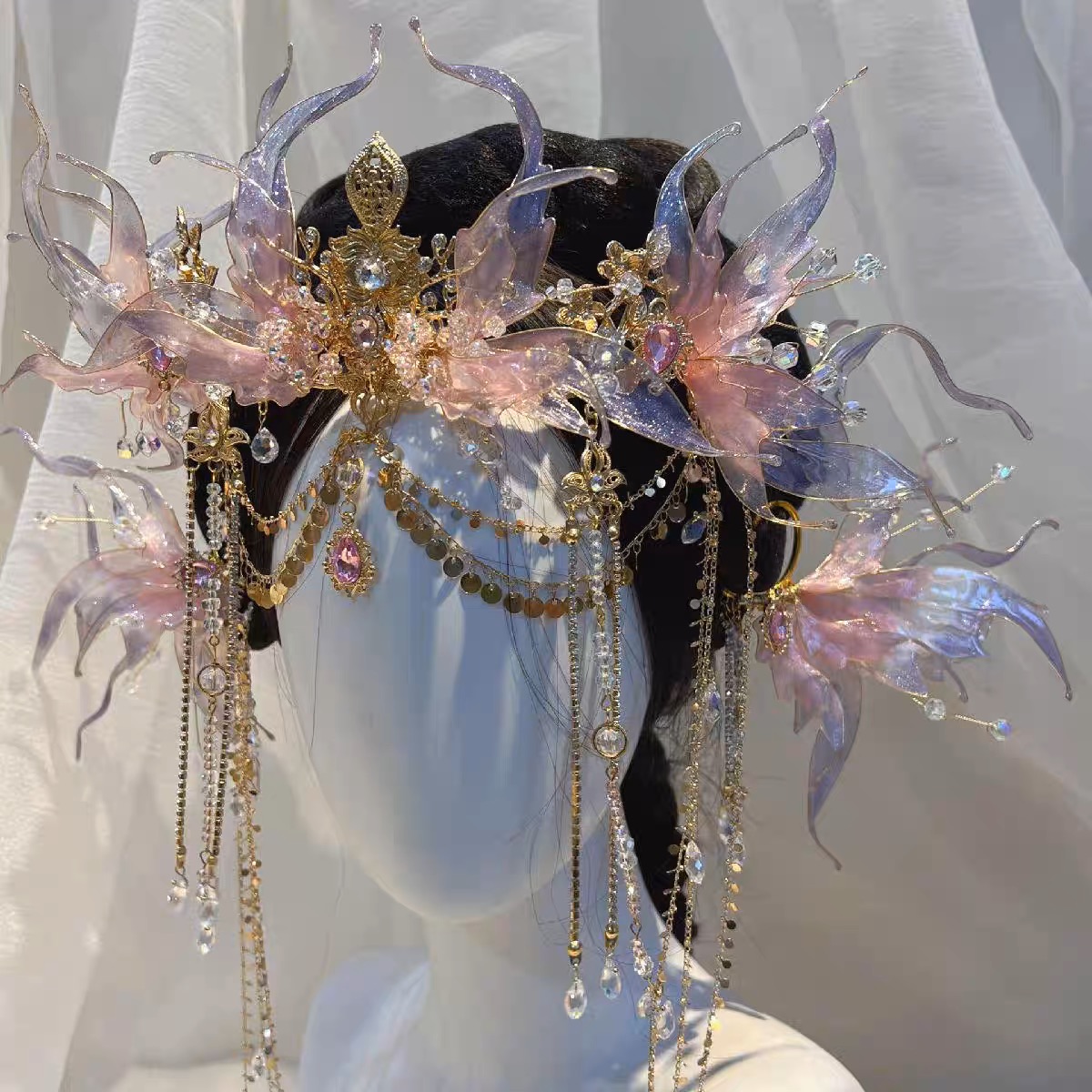 ( Out of stock )Fairy crown and ears set X Quingxin