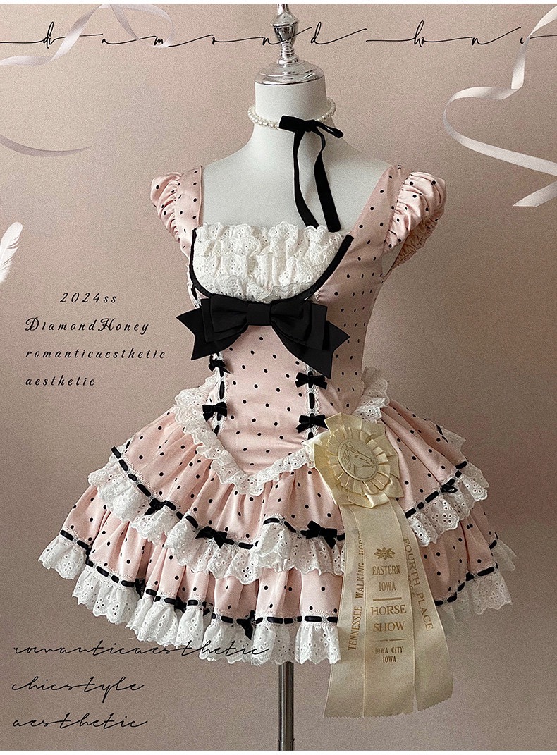 Doll feminine dress X Diamond Sweetheart