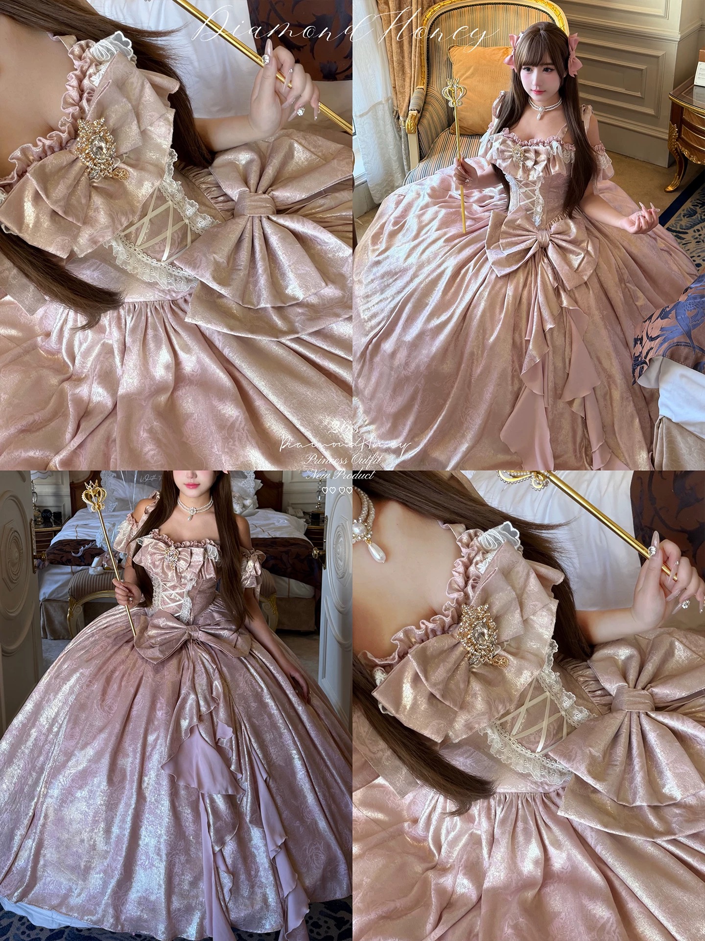 ( Pre Order ) Velvet Rose by Diamond Honey