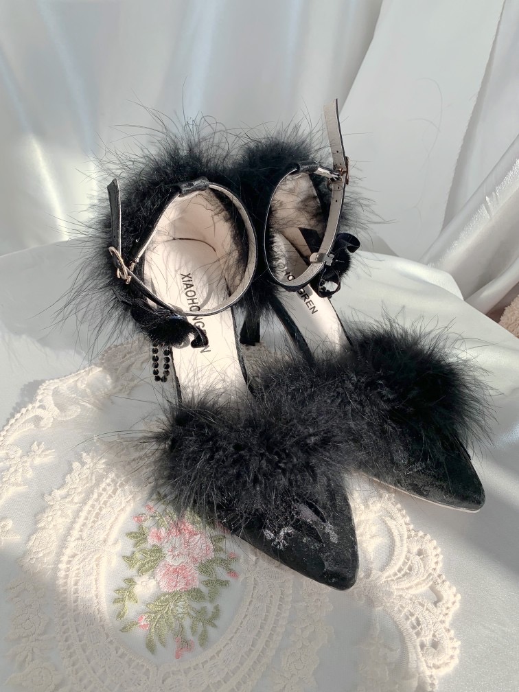 Furry lolita shoes X Xiao Yaojing