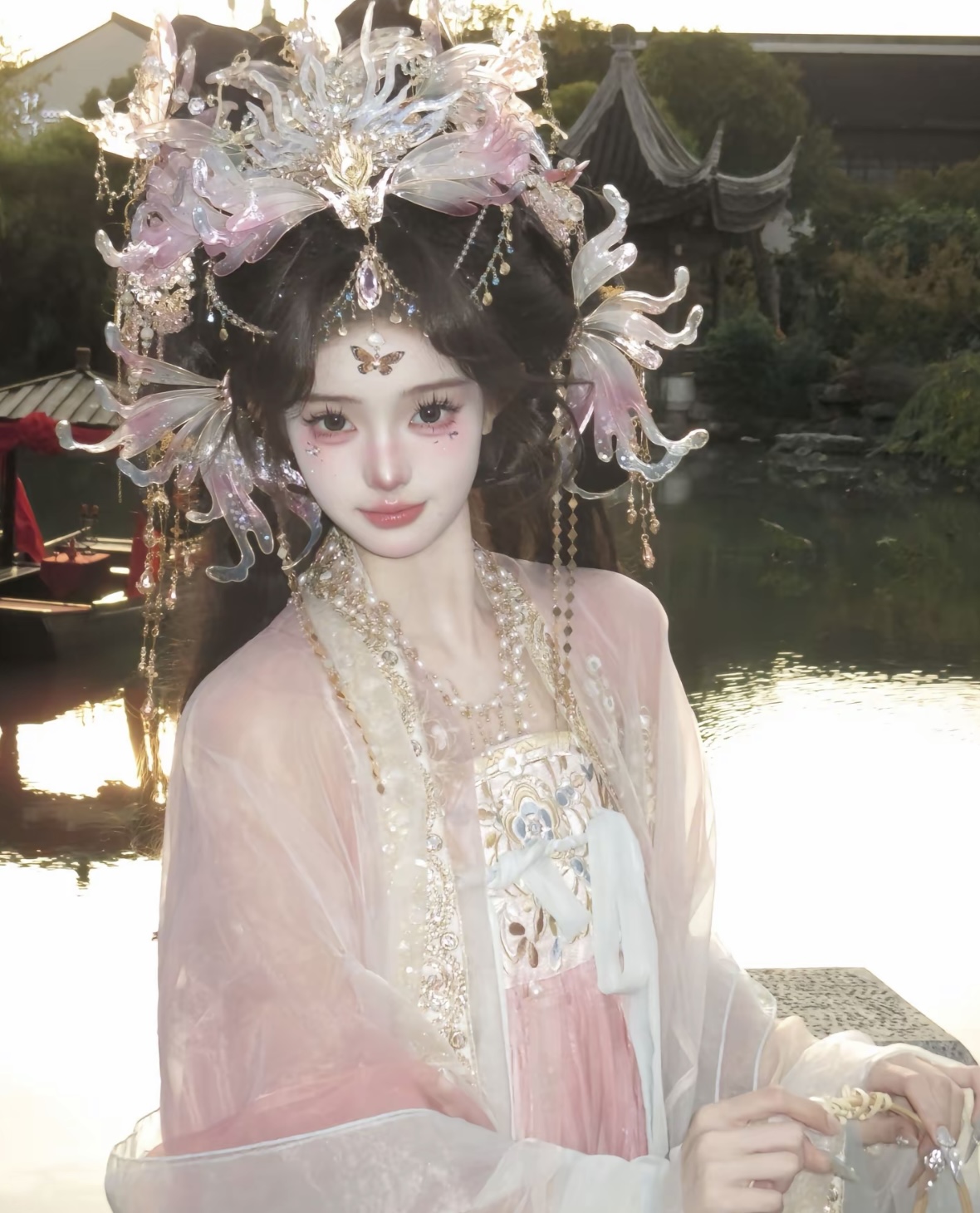 Hanfu mermaid crown AC478