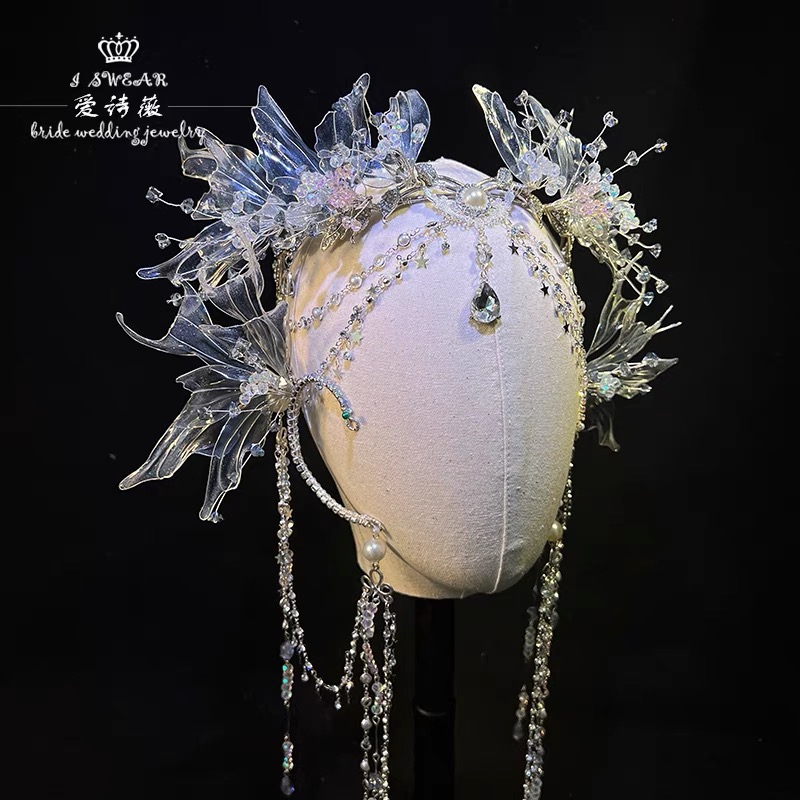 Mermaid accessory set ( Set includes: crown and mermaid ears )