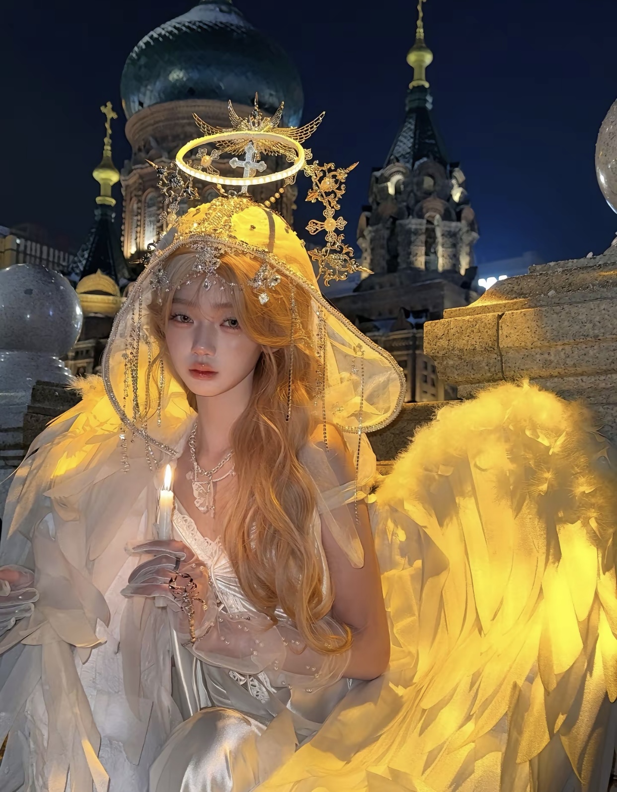Set the head of the goddess M102 ( Includes back cover only, other accessories are not included )