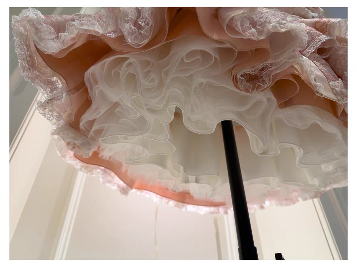 Pink Petal Symphony Luxurious, gorgeous, high-quality ballet dress, thick and romantic material