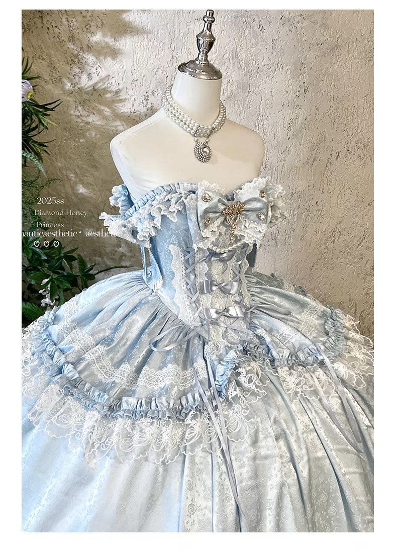 ( Pre Order ) White Moonlight Lover X Diamond Sweetheart