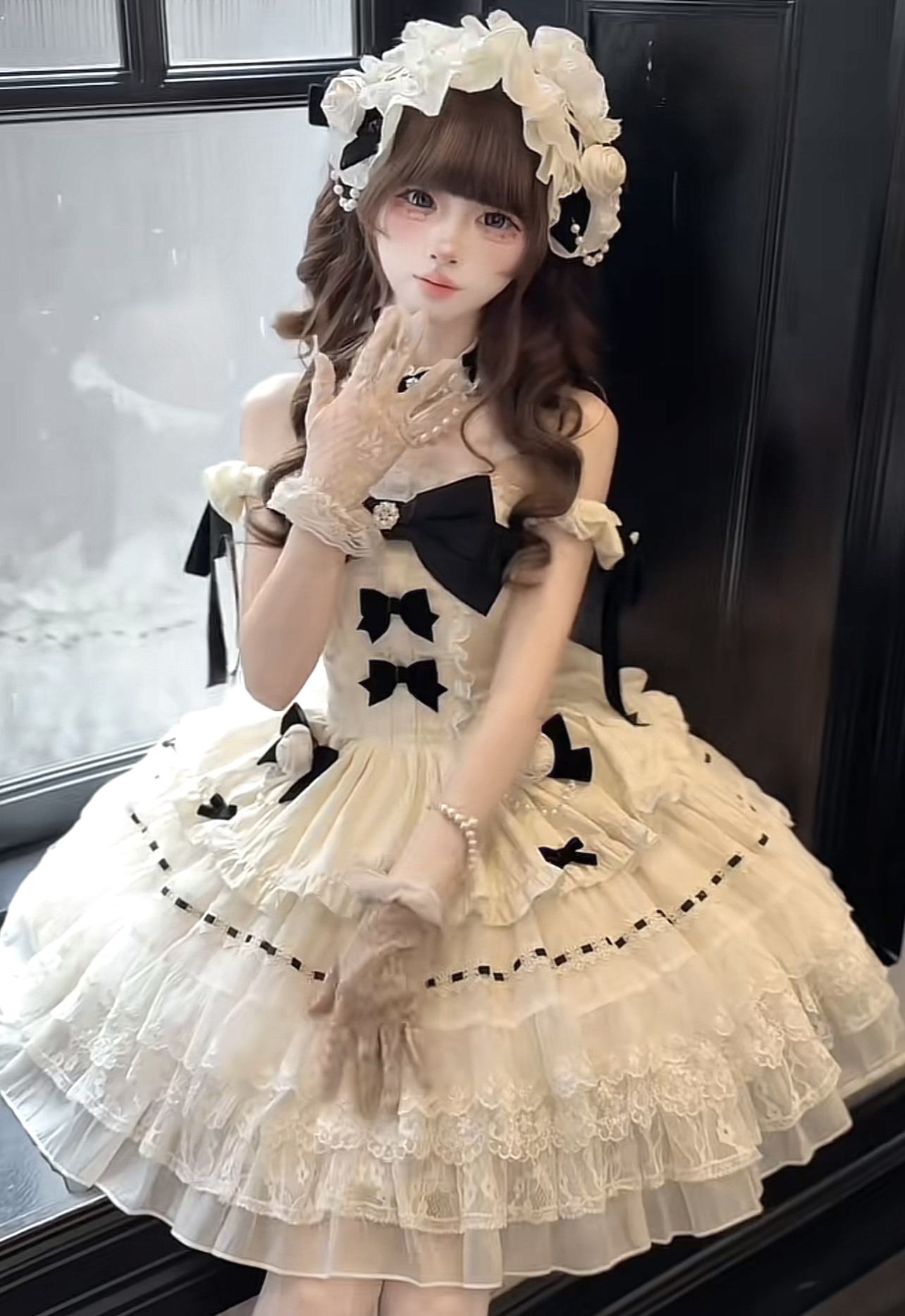 ( Stop Selling ) White Camellia by Cat Ears Original
