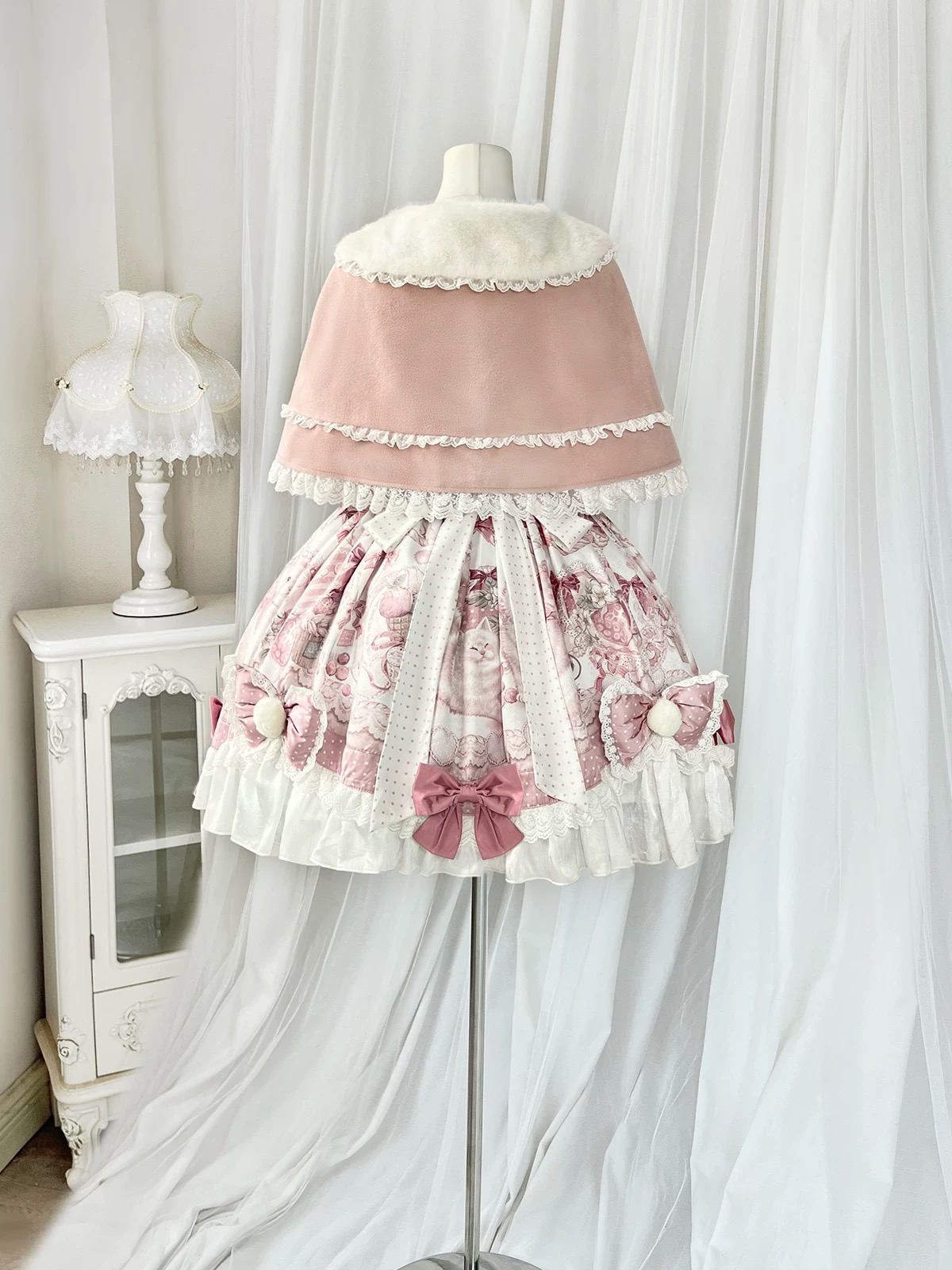 Cat Dessert Sweet spring and autumn outfit