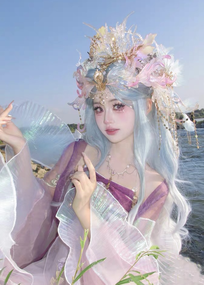 Hanfu mermaid crown AC478