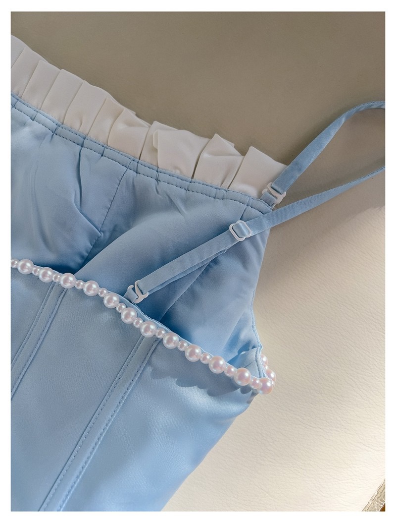 Blue / Pink dress for party